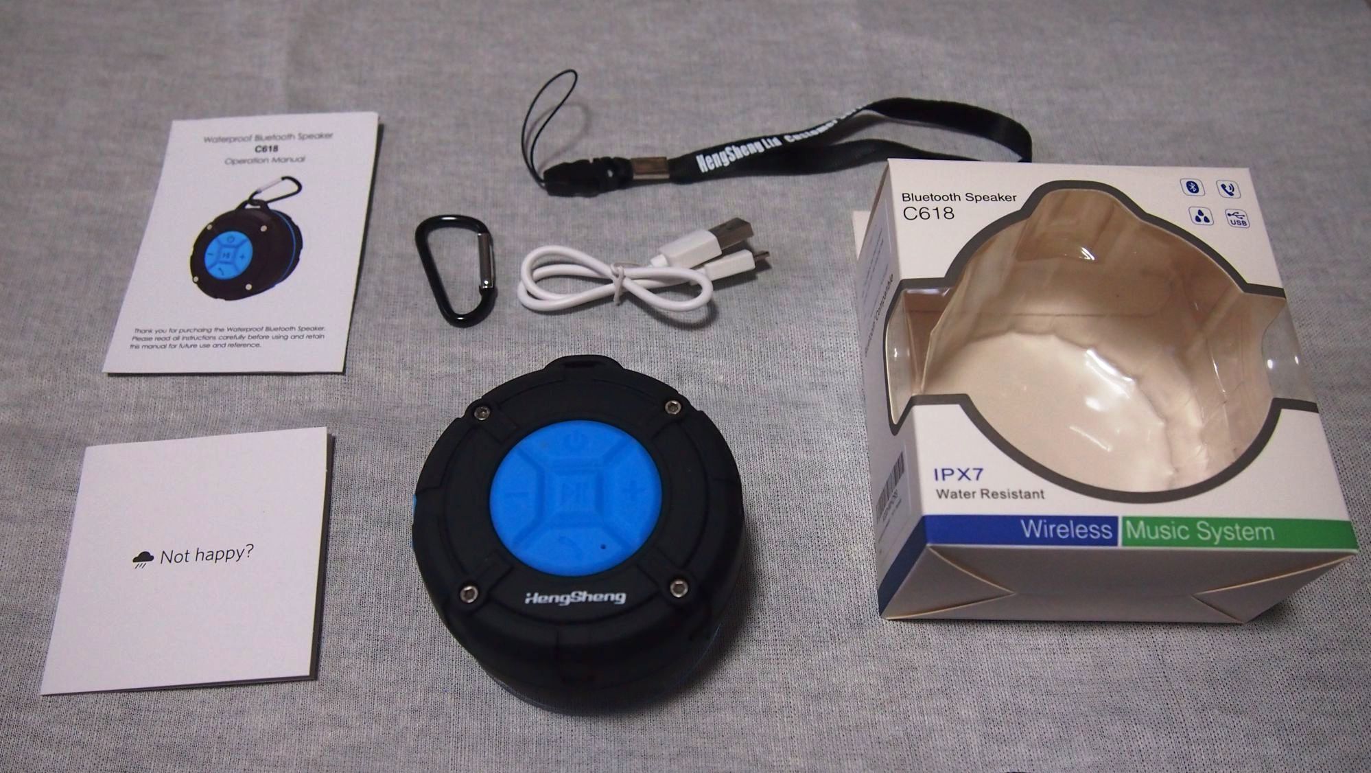 HENGSHENG Sport 防水Bluetoothスピーカー