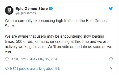 Epic Games 今回の無料ゲームはgta5プレミアムだよ アクセスが殺到 サイトが一時ダウン